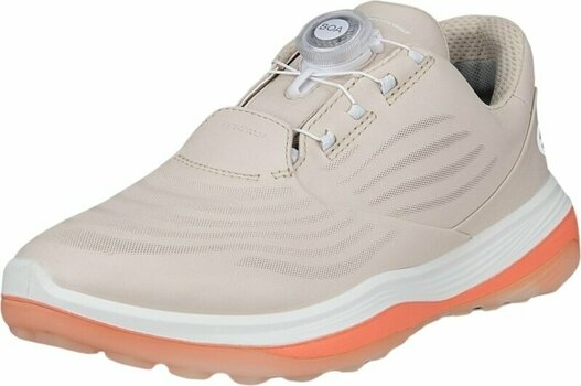Dámske golfové topánky Ecco LT1 BOA Womens Golf Shoes Limestone 37 - 1
