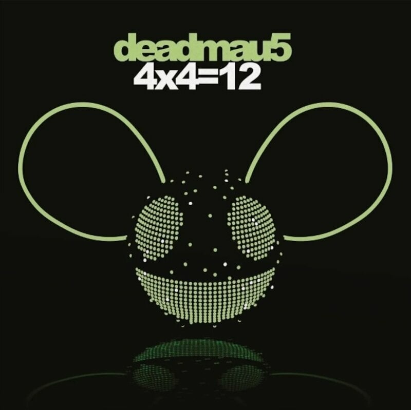 Vinylplade Deadmau5 - 4x4=12 (Transparent Green Coloured) (2 LP)