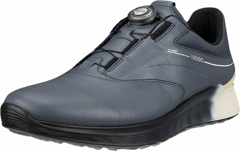 Férfi golfcipők Ecco S-Three BOA Mens Golf Shoes Ombre/Sand 39