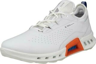Men's golf shoes Ecco Biom C4 White/Mazzarine Blue