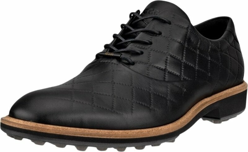 Calçado de golfe para homem Ecco Classic Hybrid Mens Golf Shoes Black 39