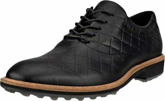 Men's golf shoes Ecco Classic Hybrid Mens Golf Shoes Black 39 - 1