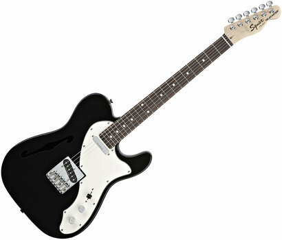 Fender Squier Vintage Modified Telecaster Thinline RW Black - Muziker