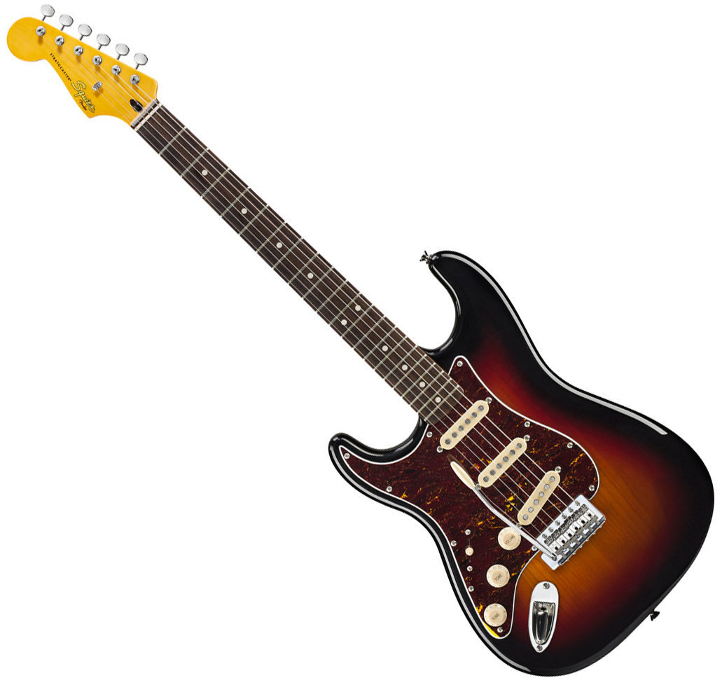 Vasenkätinen sähkökitara Fender Squier Classic Vibe Stratocaster 60s LH RW 3-Color Sunburst
