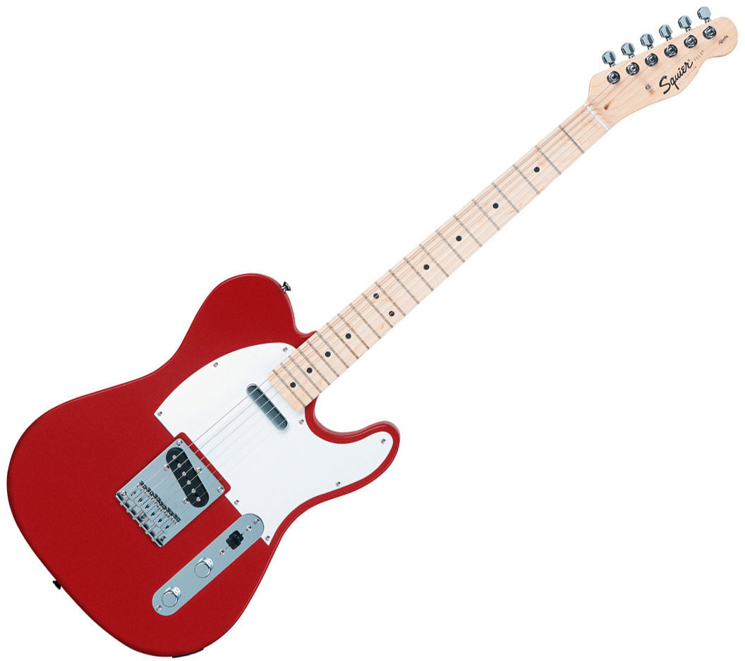 Elektrische gitaar Fender Squier Affinity Telecaster MN Metallic Red