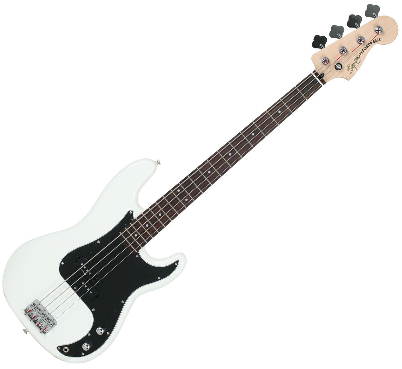 Elektrische basgitaar Fender Squier Vintage Modified Precision Bass RW Olympic White