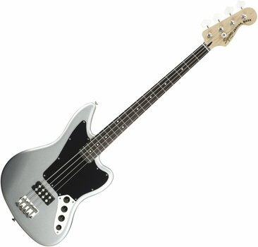 Elektrische basgitaar Fender Squier Vintage Modified Jaguar Bass Special HB RW Silver - 1