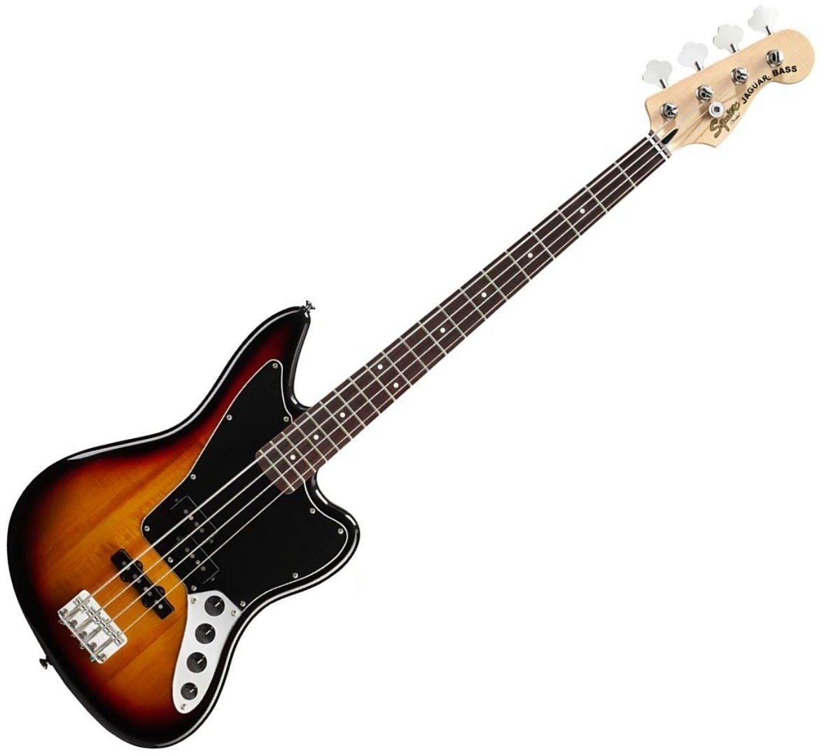 4-strängad basgitarr Fender Squier Vintage Modified Jaguar Bass Special RW 3-Color Sunburst