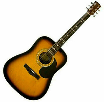 Akoestische gitaar Fender Squier SA-105 Sunburst - 1