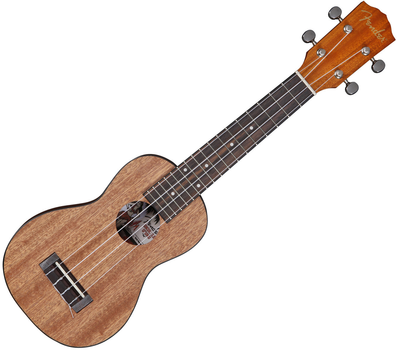 Sopránové ukulele Fender Ukulele UUku Soprano Natural