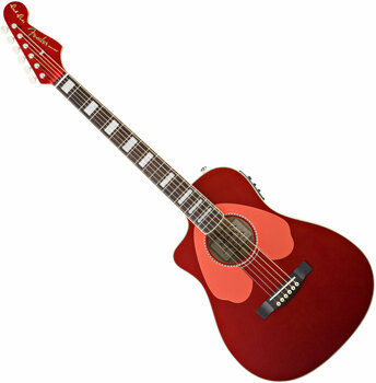 Fender Dick Dale Signature Kingman SCE LH Surfin' Red - Muziker