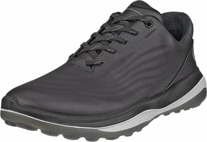 Męskie buty golfowe Ecco LT1 Mens Golf Shoes Black 41