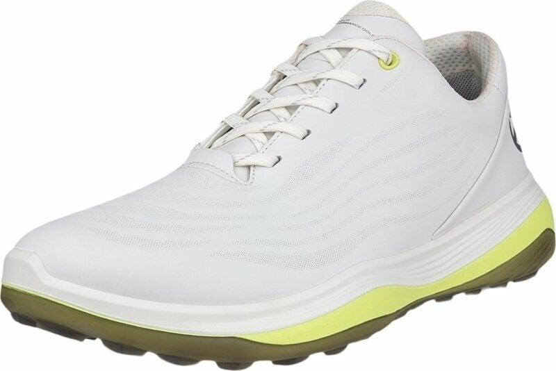 Férfi golfcipők Ecco LT1 Mens Golf Shoes White 42