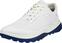Calçado de golfe para homem Ecco LT1 Mens Golf Shoes White/Blue 42
