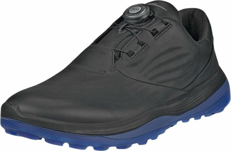 Chaussures de golf pour hommes Ecco LT1 BOA Mens Golf Shoes Black 39