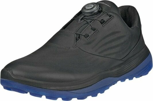 Calçado de golfe para homem Ecco LT1 BOA Mens Golf Shoes Black 39 - 1