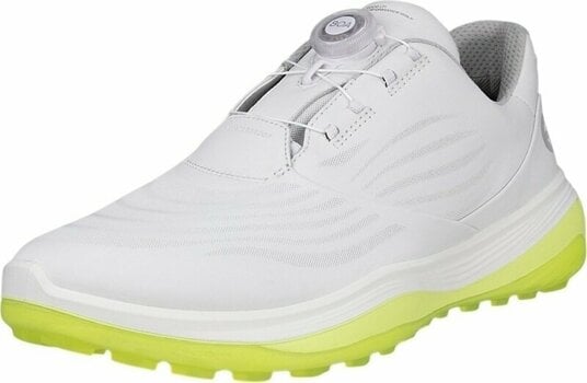 Chaussures de golf pour hommes Ecco LT1 BOA White 40 Chaussures de golf pour hommes - 1