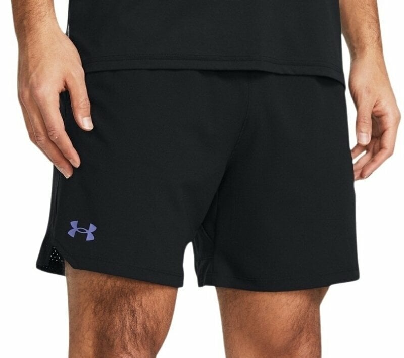Fitness Trousers Under Armour Men's UA Vanish Woven 6" Shorts Black/Starlight S Fitness Trousers