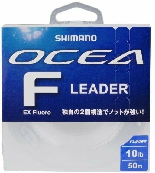 Fishing Line Shimano Ocea EX Fluoro Leader Clear 50 lb 5 cm