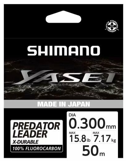 Żyłka Shimano Yasei Predator Fluorocarbon Clear 0,30 mm 7,17 kg 50 m Żyłka