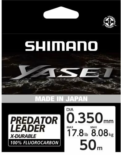 Shimano Fishing Yasei Predator Fluorocarbon Átlátszó 8,08 kg 50 m