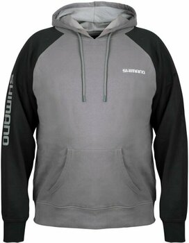 Hættetrøje Shimano Hættetrøje SHM Pull Over Hoodie Grey 2XL - 1