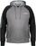 Horgászpulóver Shimano Horgászpulóver SHM Pull Over Hoodie Szürke 2XL