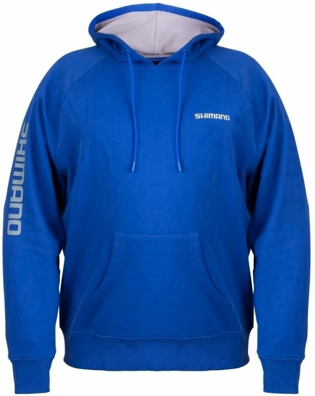 Sweatshirt Shimano Sweatshirt SHM Pull Over Hoodie Blue L