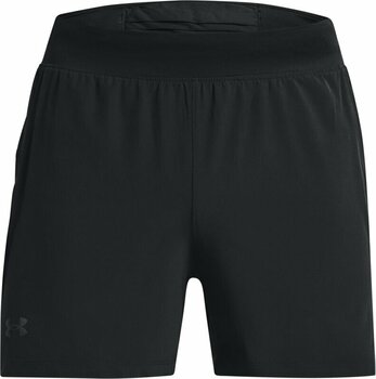 Fitness Trousers Under Armour Men's UA Launch Elite 5'' Shorts Black/Reflective M Fitness Trousers - 1
