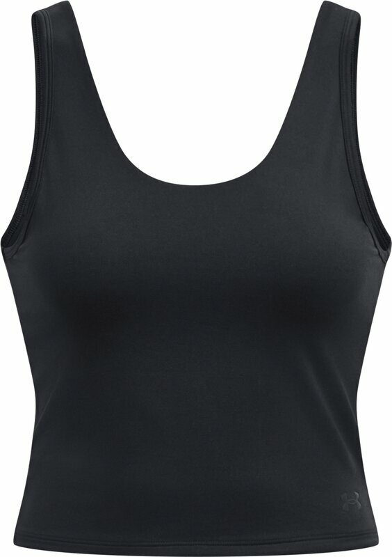 Fitness T-Shirt Under Armour Women's UA Motion Tank Black/Jet Gray S Fitness T-Shirt