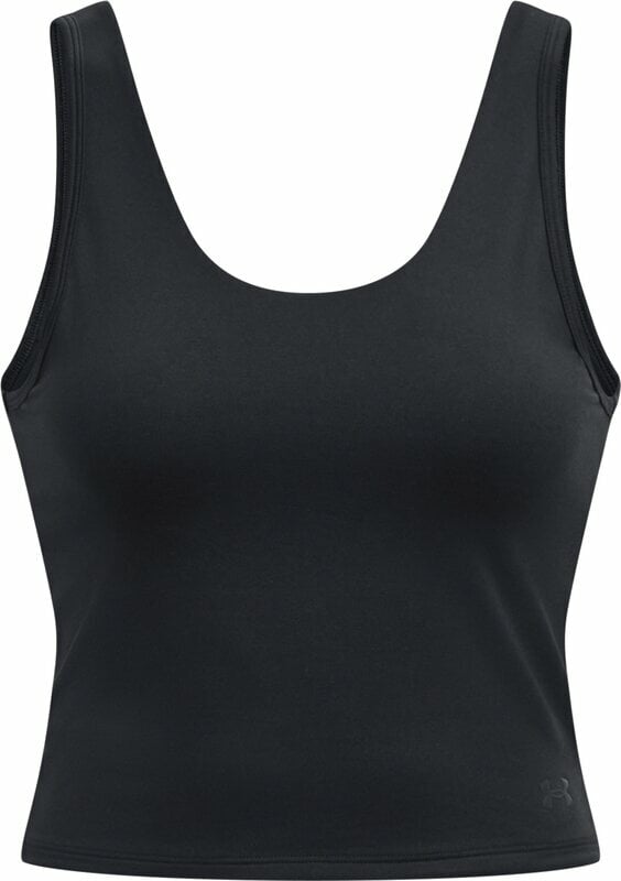 Fitness T-Shirt Under Armour Women's UA Motion Tank Black/Jet Gray M Fitness T-Shirt