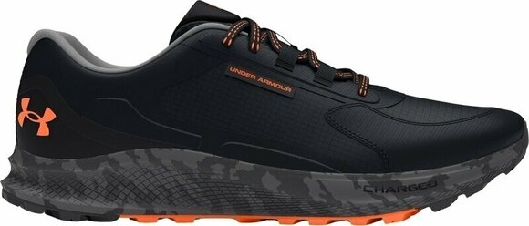 Trail running shoes Under Armour Men's UA Bandit Trail 3 Running Shoes Black/Orange Blast 45 Trail running shoes - 1