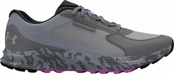 Maastojuoksukengät Under Armour Women's UA Bandit Trail 3 Running Shoes Mod Gray/Titan Gray/Vivid Magenta 37,5 Maastojuoksukengät - 1