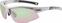 Kerékpáros szemüveg R2 Racer AT063A4 Grey/Shiny Black/Violet/Green Revo Kerékpáros szemüveg
