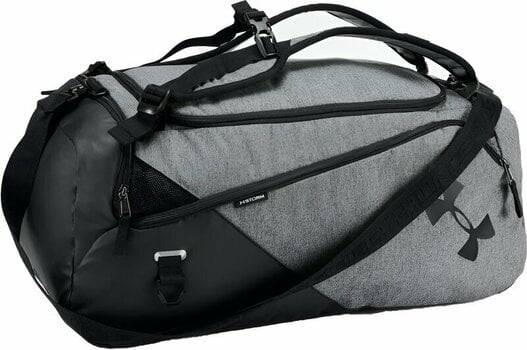 Lifestyle Backpack / Bag Under Armour UA Contain Duo Medium BP Duffle Castlerock Medium Heather/Black/White 46 L Backpack-Bag-Sport Bag - 1