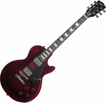 Guitare électrique Gibson Les Paul Modern Studio Wine Red Satin - 1