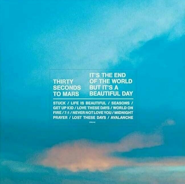 LP deska Thirty Seconds To Mars - It's The End Of The World But It's A Beautiful Day (Orange Opaque Coloured) (Limited Edition) (LP)