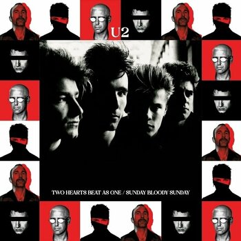 Disco de vinilo U2 - Two Hearts/Sunday Bloody (White Coloured) (Limited Edition) (12" Vinyl) - 1