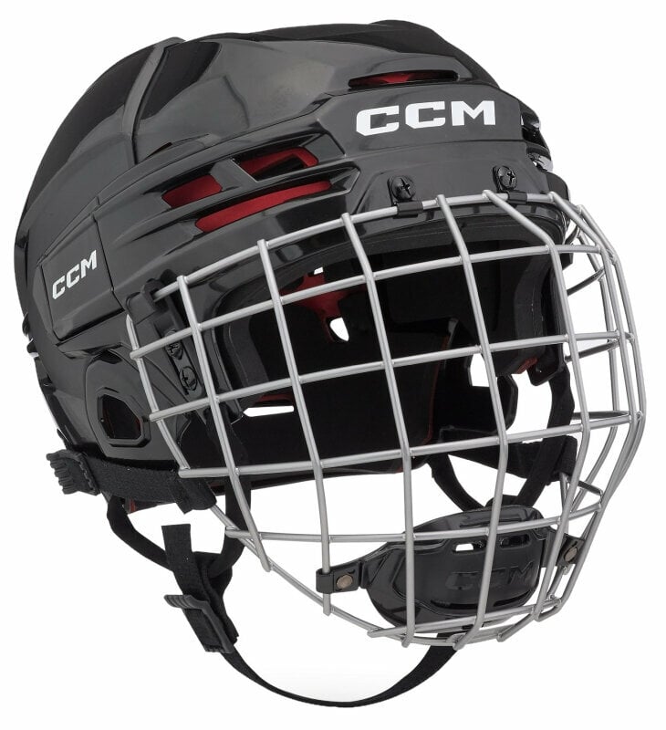 Hockey Helmet CCM HTC Tacks 70 Black L Hockey Helmet