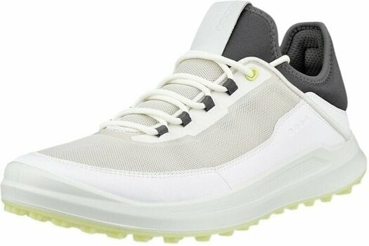 Heren golfschoenen Ecco Core Mens Golf Shoes White/Magnet 39 - 1