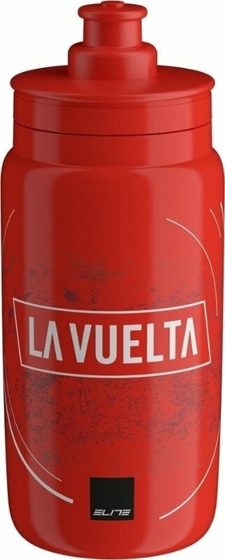 Botella de bicicleta Elite Fly La Vuelta Bottle Rojo 550 ml Botella de bicicleta
