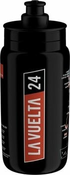 Бутилка за велосипед Elite Fly La Vuelta Map Bottle Black 550 ml Бутилка за велосипед - 1