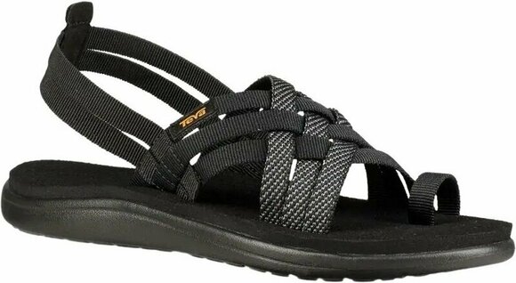 Womens Outdoor Shoes Teva Voya Strappy Women's Hera Black 38 Womens Outdoor Shoes - 1