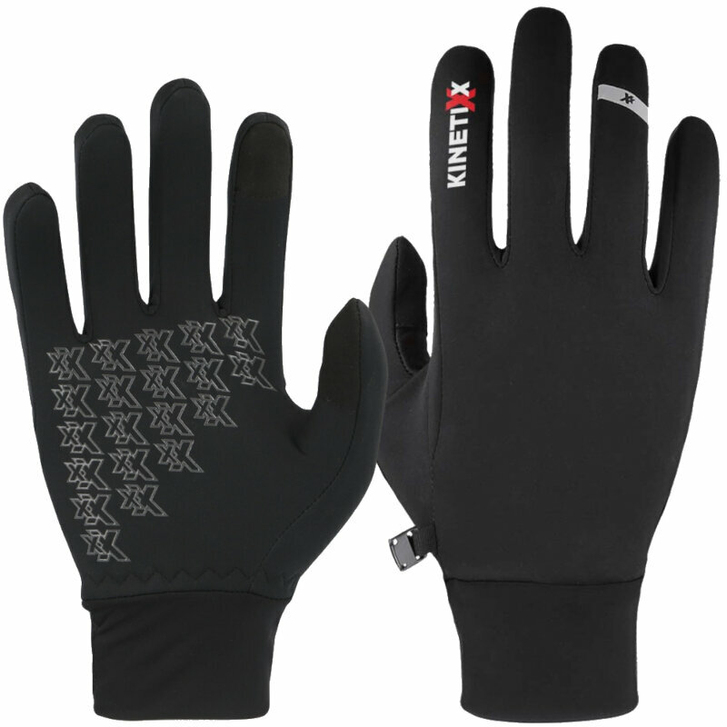 KinetiXx Winn Black M Lyžiarske rukavice