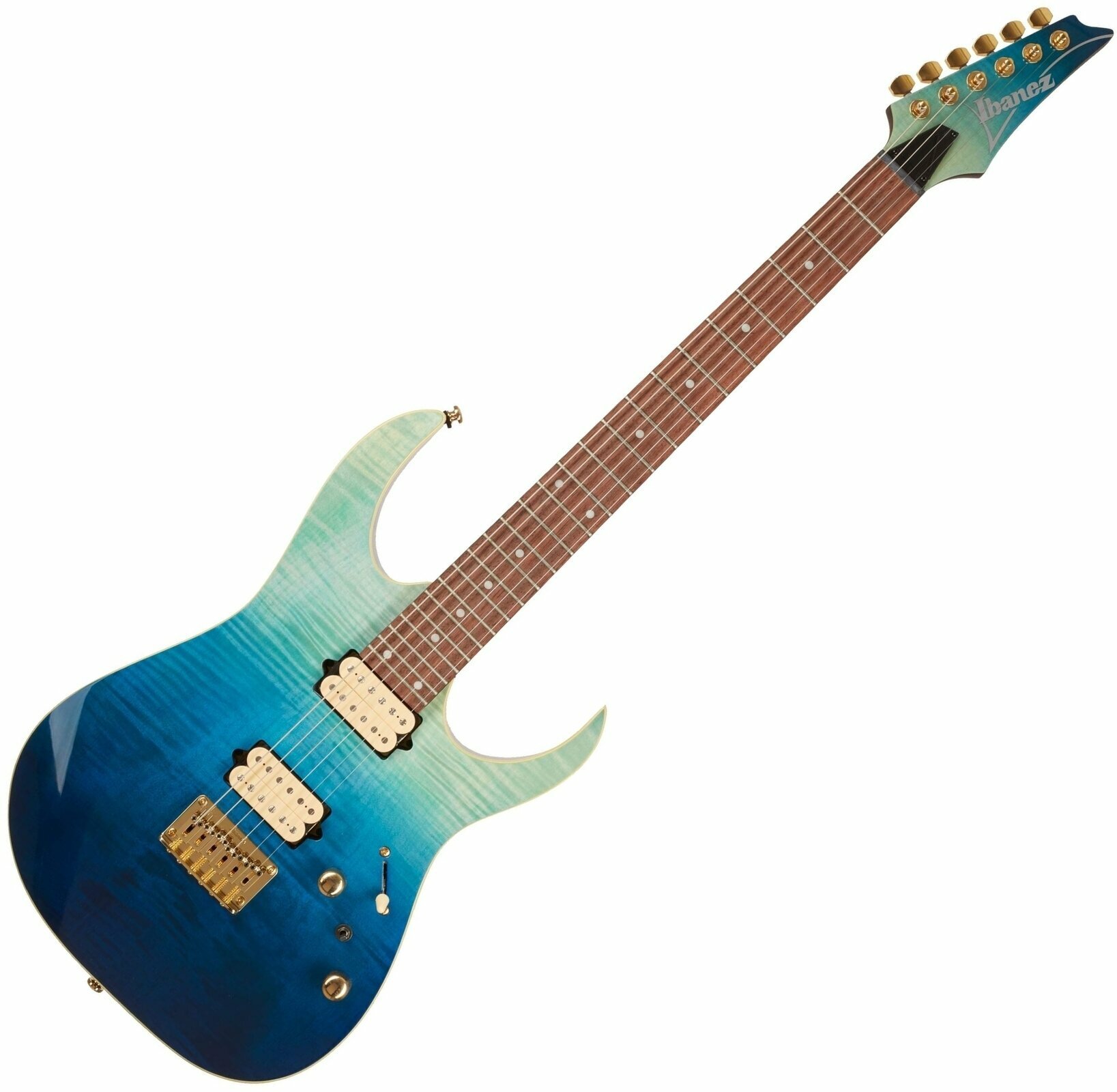 Elektrisk gitarr Ibanez RG421HPFM-BRG Blue Reef Gradation