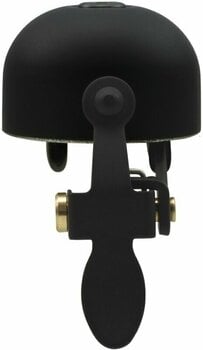 Bicycle Bell Crane Bell E-Ne Bell w/ Clamp Band Mount All Black Brass 37.0 Bicycle Bell - 1