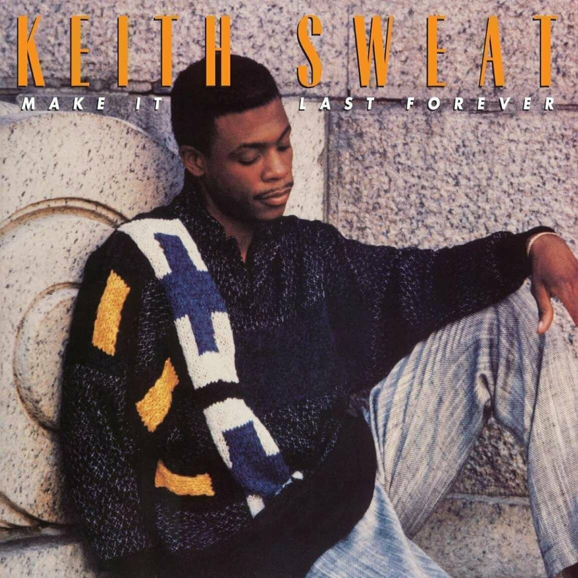 Disque vinyle Keith Sweat - Make It Last Forever (Black Ice Coloured) (LP)