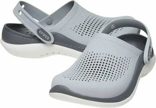 Unisex cipele za jedrenje Crocs LiteRide 360 Clog Light Grey/Slate Grey 43-44 - 1