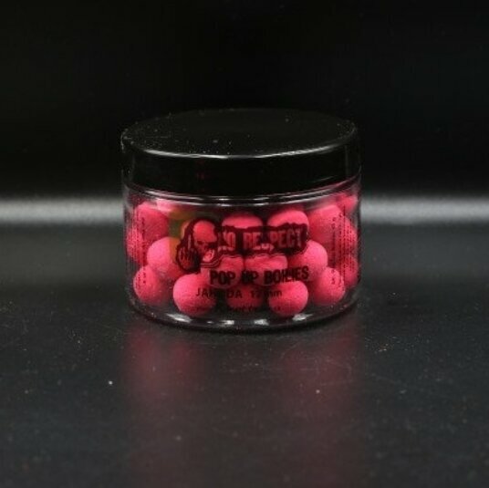 Boilies flutuantes No Respect Floating 10 mm 45 g Strawberry Boilies flutuantes