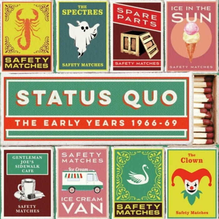 Muziek CD Status Quo - The Early Years (1966-69) (5 CD)